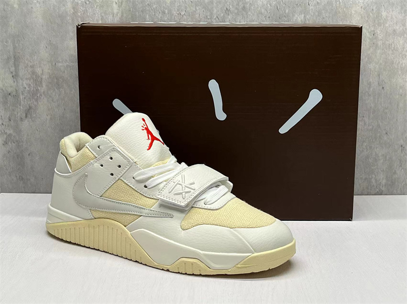 Women Running Weapon Air Jordan Jumpman Jack TR Travis Cream/White Shoes 005 Women Running Weapon Air Jordan Jumpman Jack TR Travis Cream/White Shoes 005